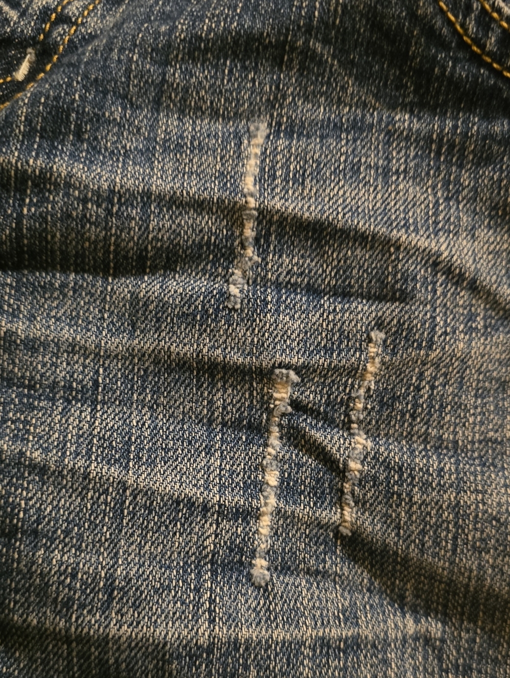 Zco Jeans Premium Shorts Women's Size 3 Distressed Denim Jean Cutoff Short - Picture 7 of 7